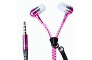 Zipper Earphone for iPhone,Samsung and other smartphones